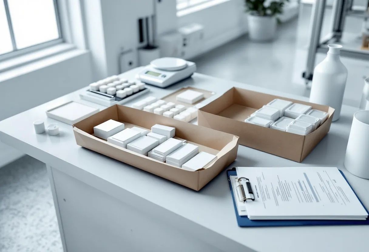 Workbench of the Packlife Lab Experience