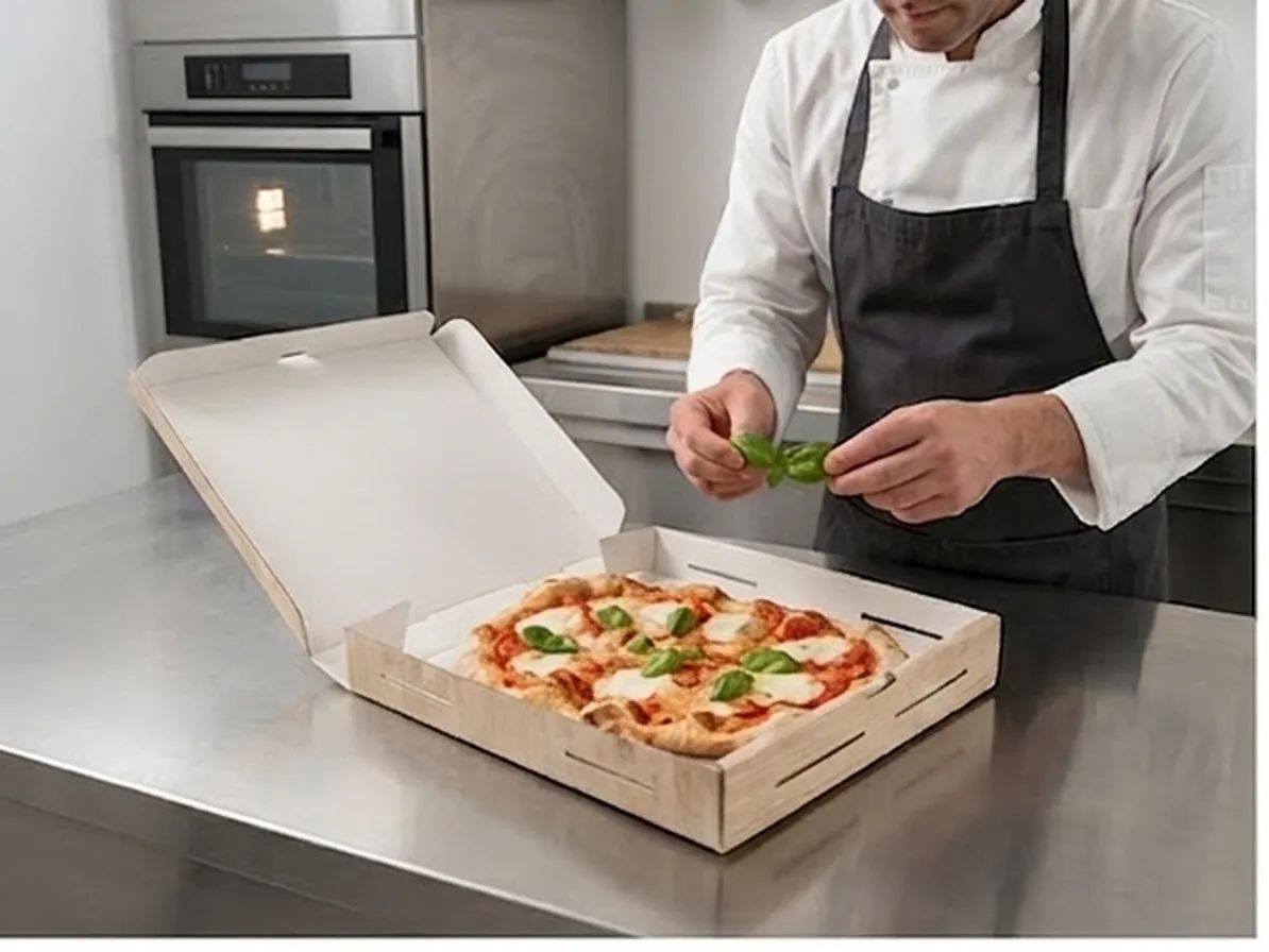 PIZZAPACK container for takeaway pizza
