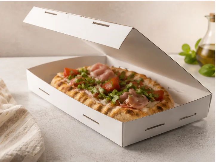 Patented Packlife sandwich box open with a sandwich